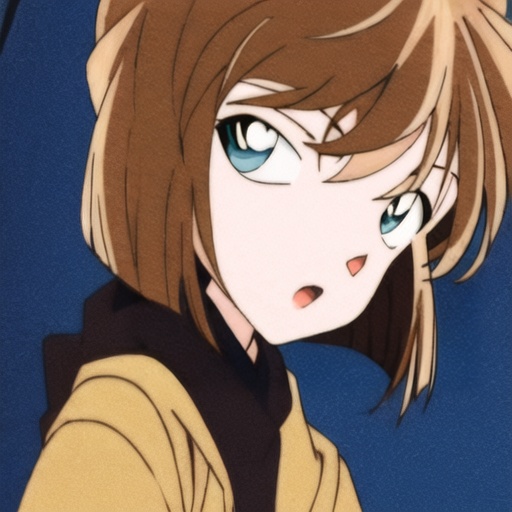 1girl,solo,brown hair,open mouth,blue eyes,short hair,looking at viewer,bangs,:o,<lora:huiiyuan0.02:1>,