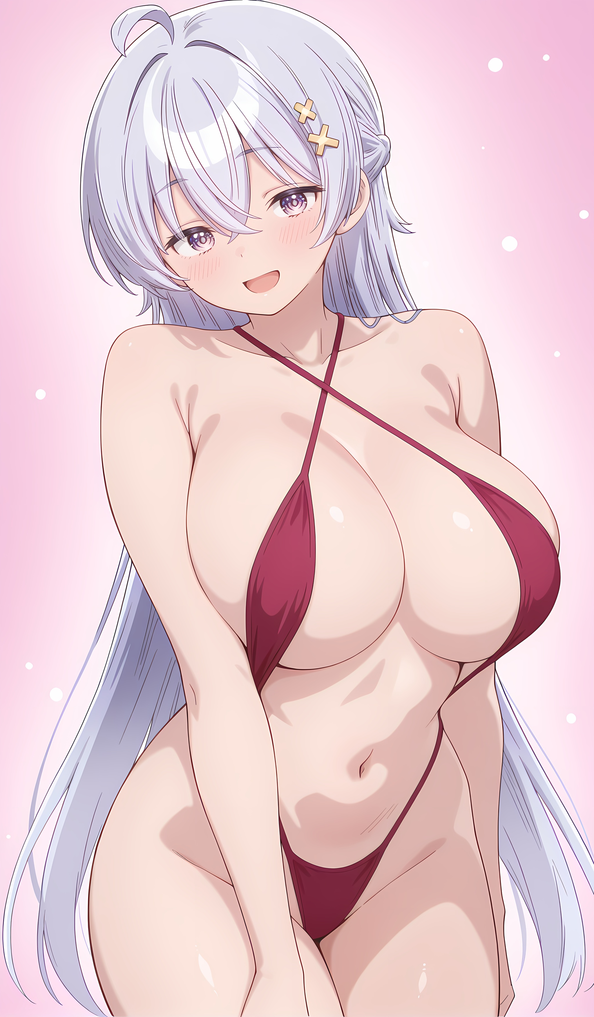 hiwamura-hiyori(yowayowasensei),  redslingshotoutfit,  1girl on Tensor.Art