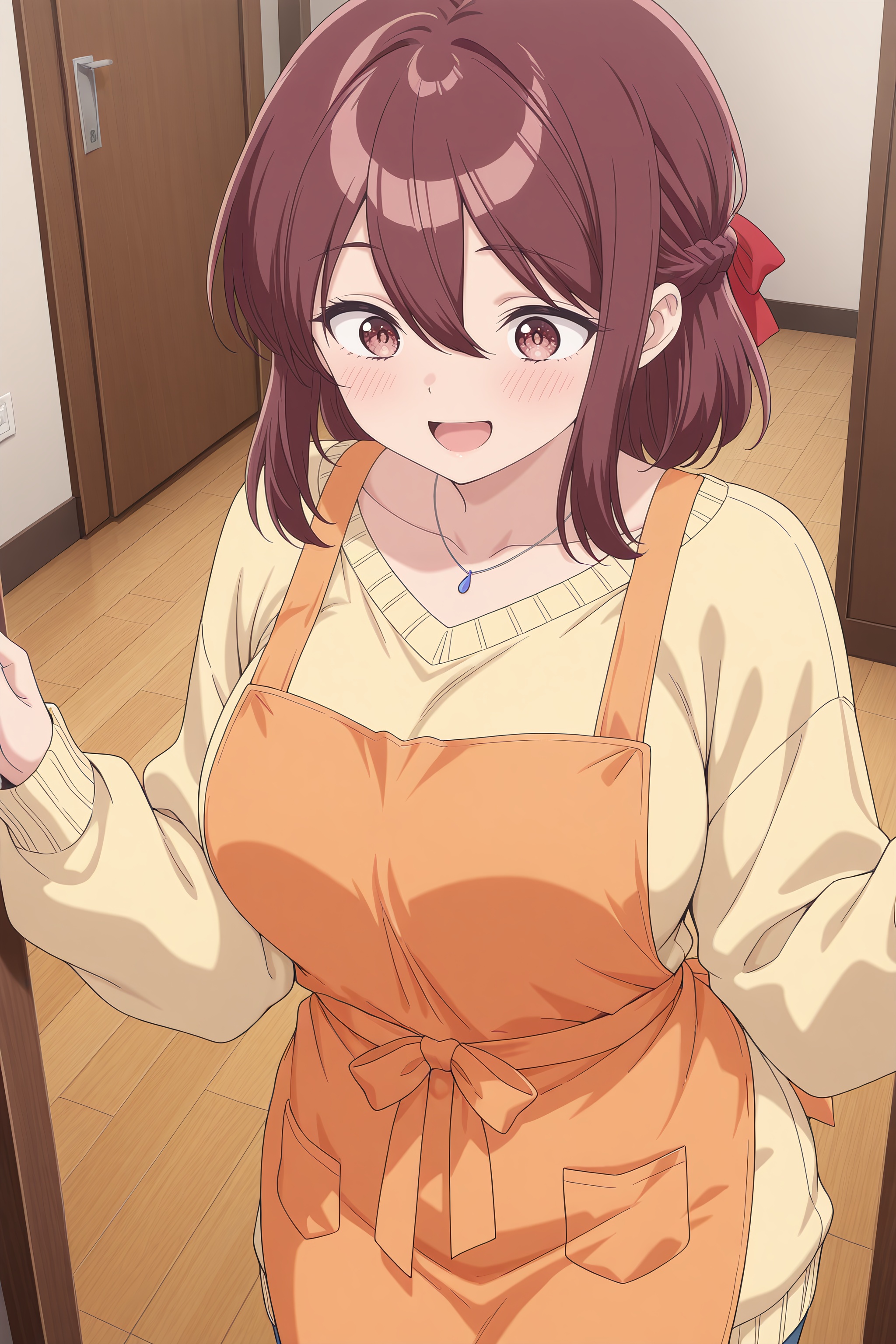 apron,  akemi-abikura(yowayowasensei),  baseoutfit on Tensor.Art