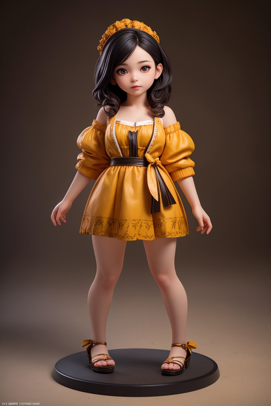 (best quality:1.4),(masterpiece:1.4),(photorealistic:1.4),(Realistic:1.2),(ultra high res, raw photo:1.4),(hdr, hyperdetailed:1.2),(8K:1.2),cinematic photo 1girl,(chibi:1.1),black hair,full body,