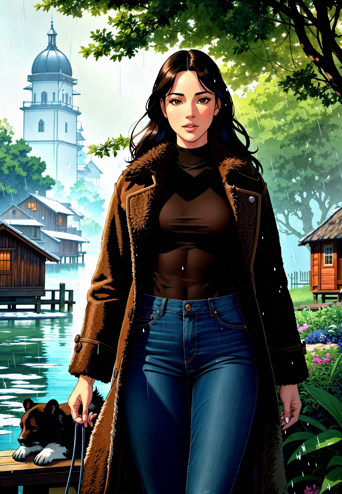 masterpiece of illustration,  photorealistic highly detailed professional 8k traditional media image,  best hand-drawn qua...