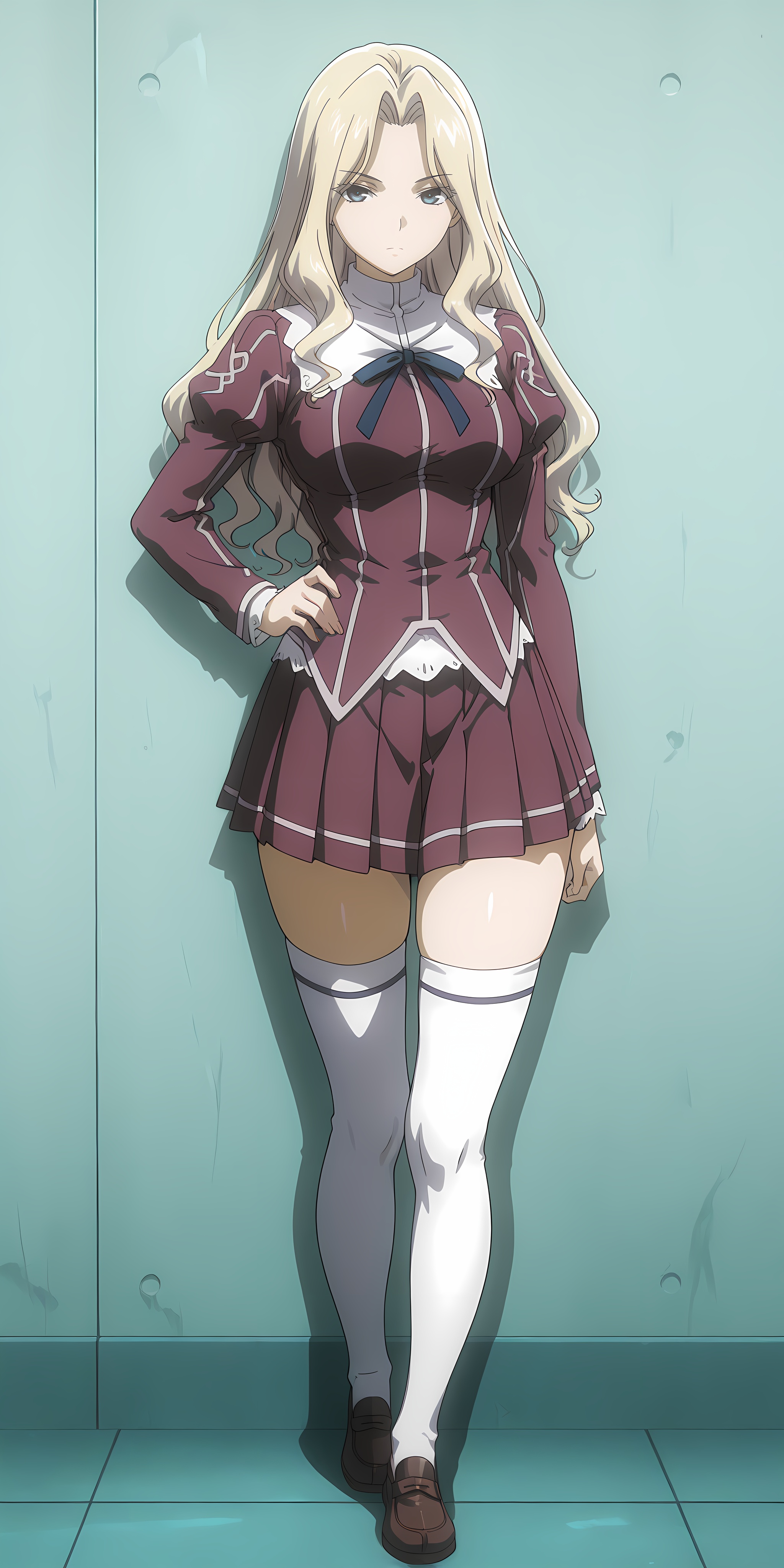 elizabeth_mably-freezing,  schooluniform,  1girl on Tensor.Art