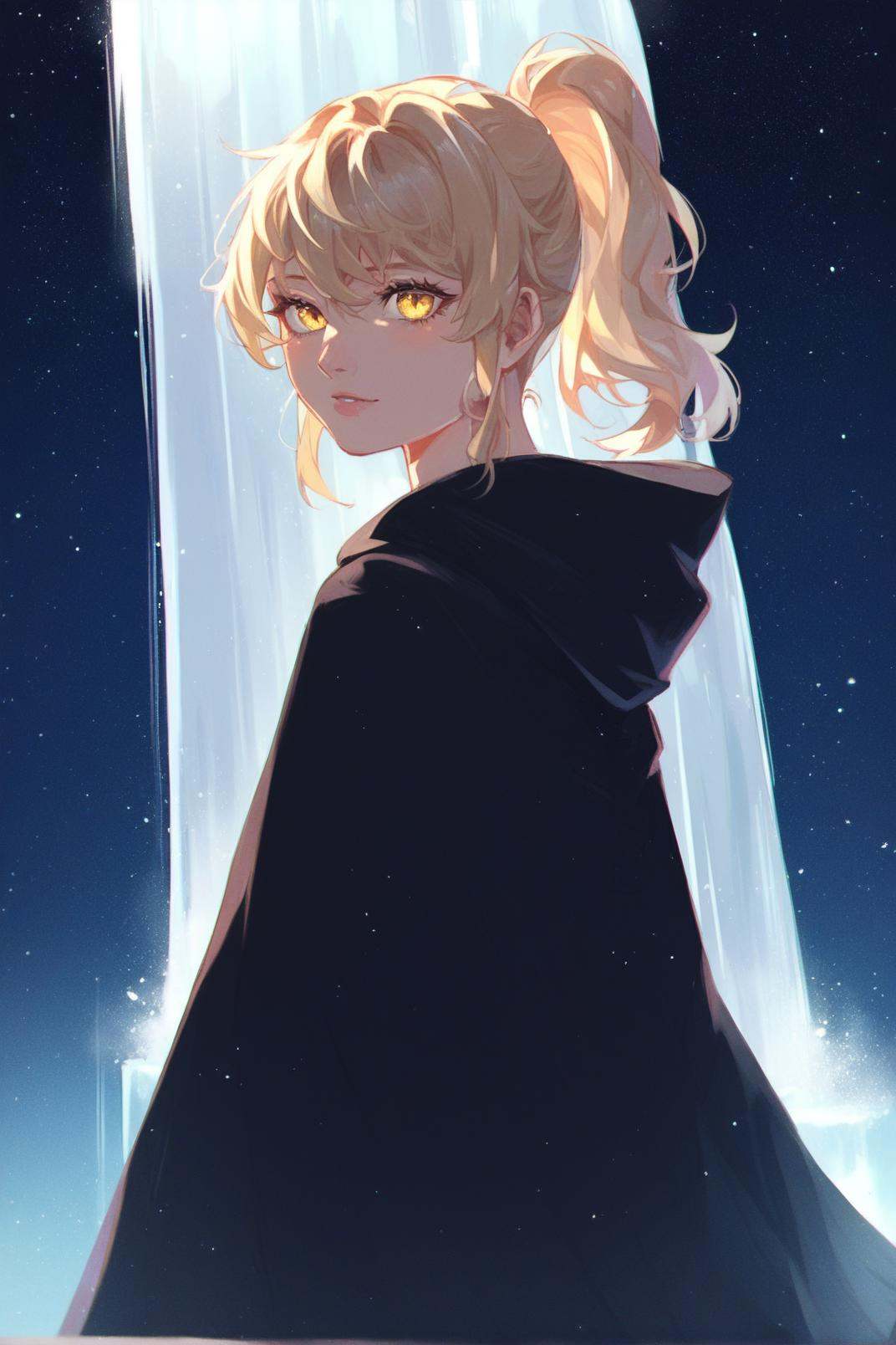 1girl,  rachel_tower_of_god,  yellow eyes on Tensor.Art