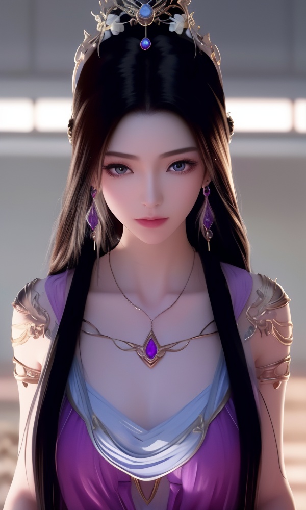 (,1girl, ,best quality, ),looking at viewer, <lora:395-DA-凡人修仙传-紫灵:0.8> ,,ultra detailed background,ultra detailed background,ultra realistic 8k cg,, ,masterpiece, (( , )),ultra realistic 8k cgSurrounded by strange, movie perspective, advertising style, Colorful background, splash of color A beautiful woman with delicate facial features,tattoo all over body, flower arms,from above, , jewelry, necklace, solo, , , , hair_ornament, , earrings,large breasts,,  , ,