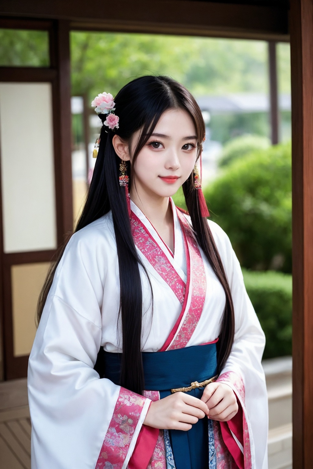 1girl,upper body,hanfu,