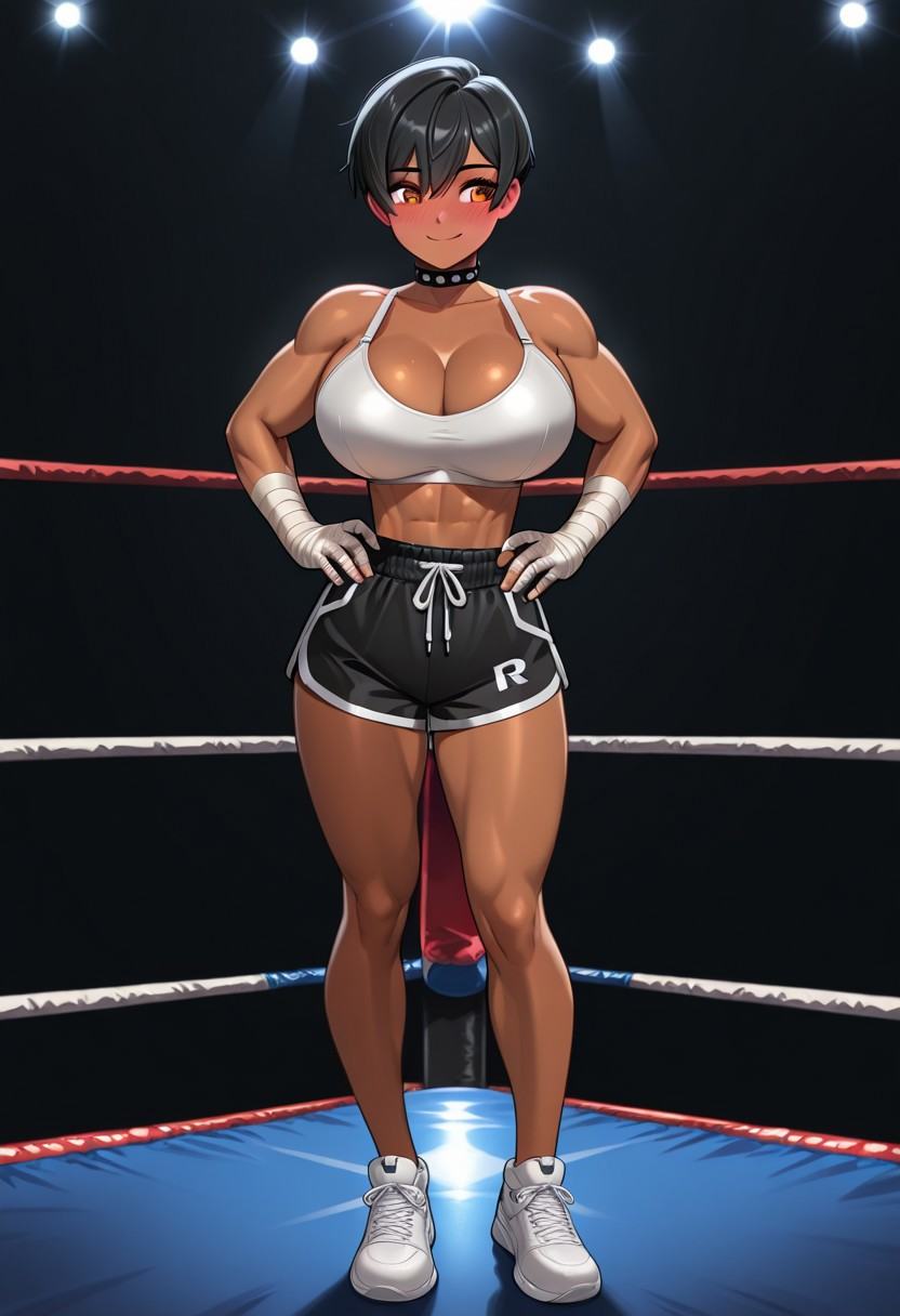 (solo),  (1girl),  Lady Boxer on Tensor.Art