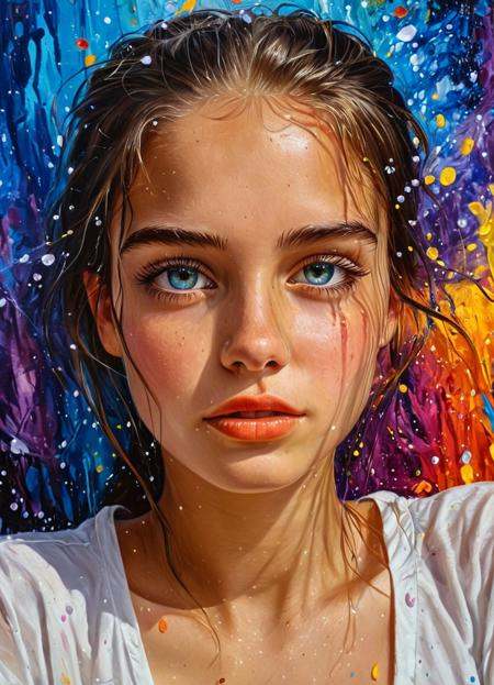 1girl,  20yo,  color booming on Tensor.Art
