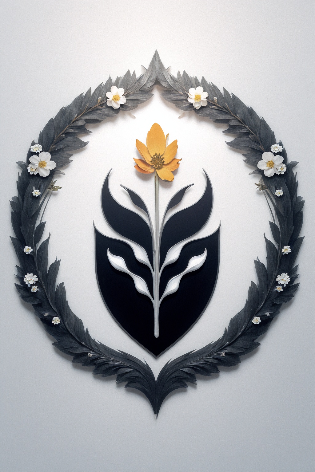 logo,white background,flower,  <lora:logo i:0.8>