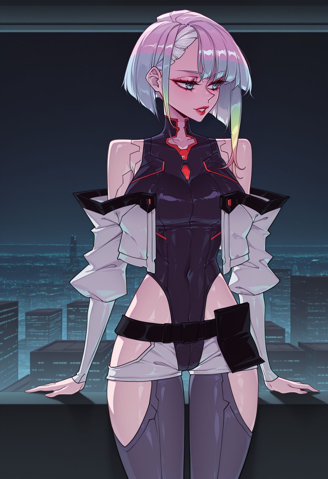((lucy \(cyberpunk\))),  lucy \(cyberpunk\),  1girl on Tensor.Art