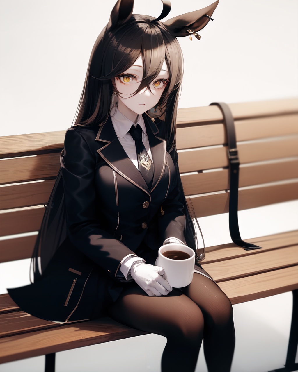 1girl,  solo,  animal ears on Tensor.Art