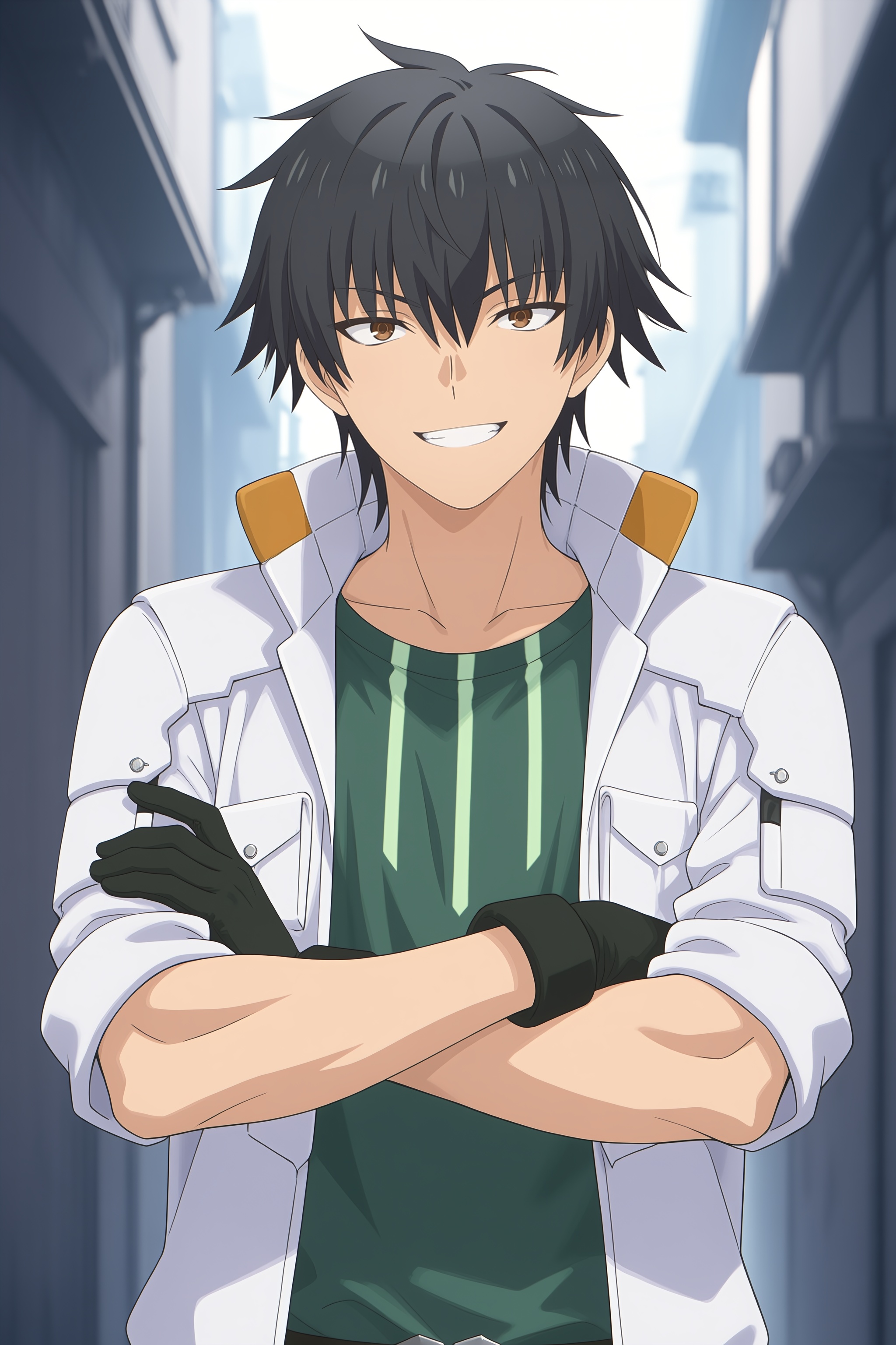 hiro(reborn-space-mercenary),  1boy,  male focus on Tensor.Art