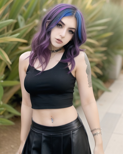 solo,  random girl,  random makeup on Tensor.Art