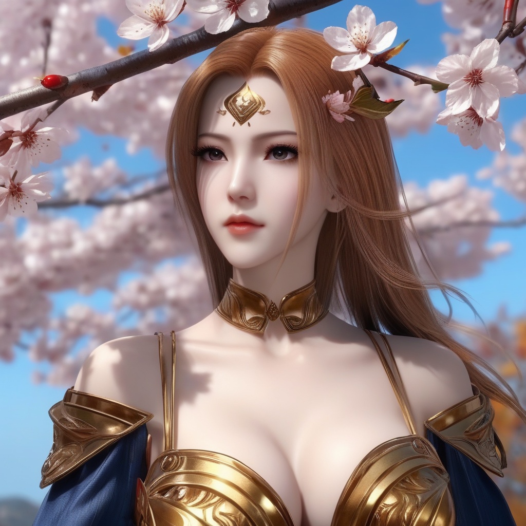 <lora:846-DA-XL-武庚纪-天使圣王:0.8>, (,1girl, ,best quality, ),,  ,ultra detailed 8k cg,ultra realistic 8k cg, ,masterpiece, (( , )),, ,science fiction,mole, ,    ,(,cherry blossoms, autumn leaves,perfect cherry blossom,   ), (cleavage),,