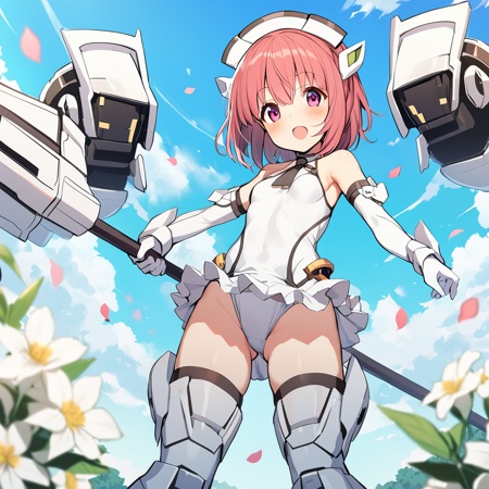 1girl,  aikawa aika,  white merry on Tensor.Art