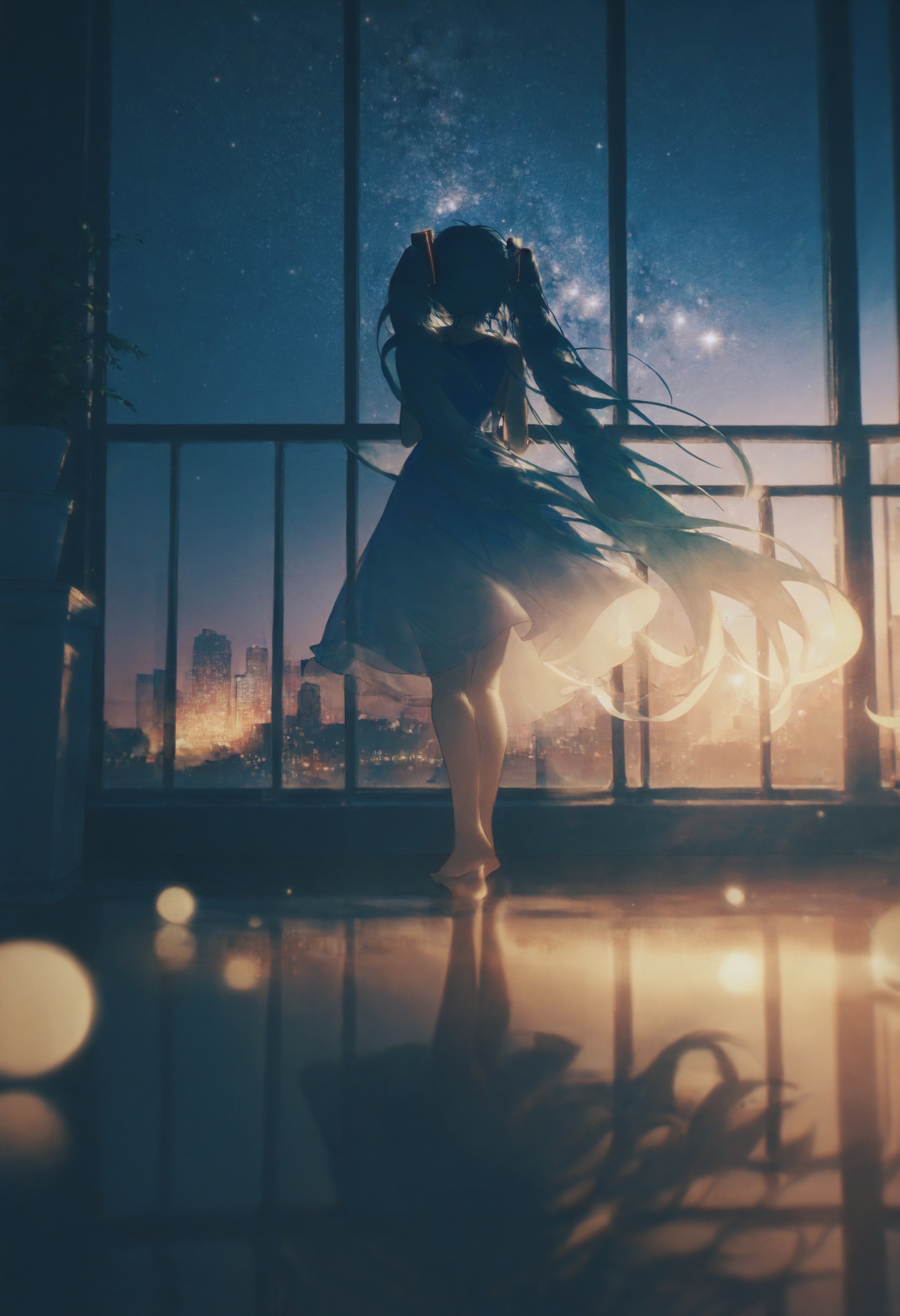 1girl,  hatsune miku,  vocaloid on Tensor.Art