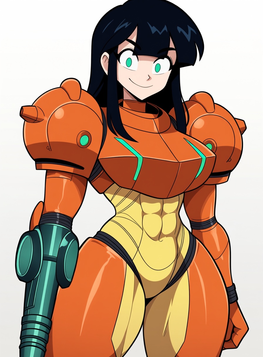 Hagentoons_Style,  1girl,  muscular body on Tensor.Art