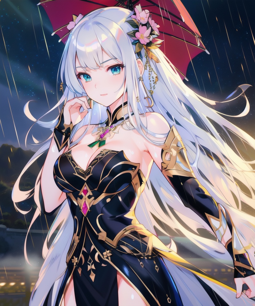 <lora:457-DA-天启姬:0.8> ,(,1girl, ,best quality, ),looking at viewer, ,ultra detailed 8k cg, ultra detailed background,  ultra realistic 8k cg,          cinematic lighting, cinematic bloom, (( , )),,  , unreal, science fiction,  luxury, jewelry, diamond, pearl, gem, sapphire, ruby, emerald, intricate detail, delicate pattern, charming, alluring, seductive, erotic, enchanting, hair ornament, necklace, earrings, bracelet, armlet,halo,masterpiece, (( , )),,  ,cherry blossoms,(((, night,night sky,,  ultra high res, (photorealistic:1.4), raw photo, 1girl, , rain, sweat, ,wet, )))(( , ))   (cleavage), (), (,1girl, ,best quality, ),looking at viewer, <lora:457-DA-天启姬-F:0.8> ,,ultra detailed 8k cg, ultra detailed background ,ultra realistic 8k cg,          cinematic lighting, cinematic bloom, (( , )),,  , unreal, science fiction,  luxury, jewelry, diamond, pearl, gem, sapphire, ruby, emerald, intricate detail, delicate pattern, charming, alluring, seductive, erotic, enchanting, hair ornament, necklace, earrings, bracelet, armlet,halo,masterpiece, (( , )),, realistic,science fiction,mole,   ,cherry blossoms,,(((Best quality, masterpiece, ultra high res, (photorealistic:1.4), raw photo, 1girl, ,rain, , sunlight, sunset, qianqiu wanxia,     )))  (cleavage), (),