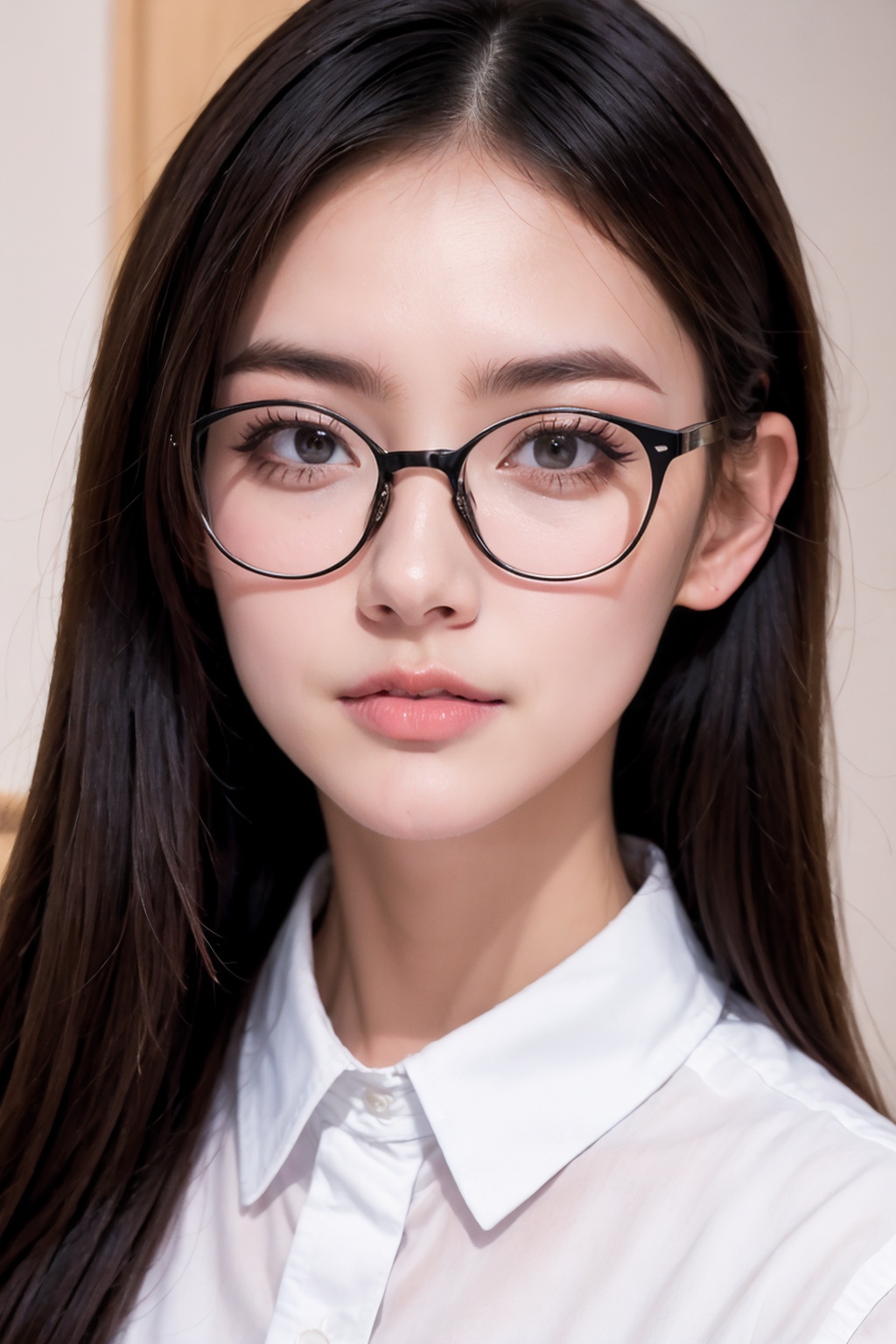 1girl,  solo,  white shirt on Tensor.Art