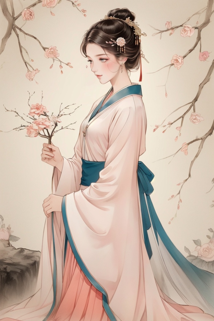 古画-美人图-BeautyMap by 师叔 on Tensor.Art