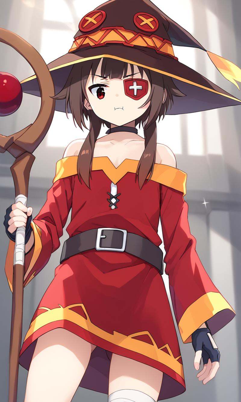 megumin,  1girl,  solo on Tensor.Art