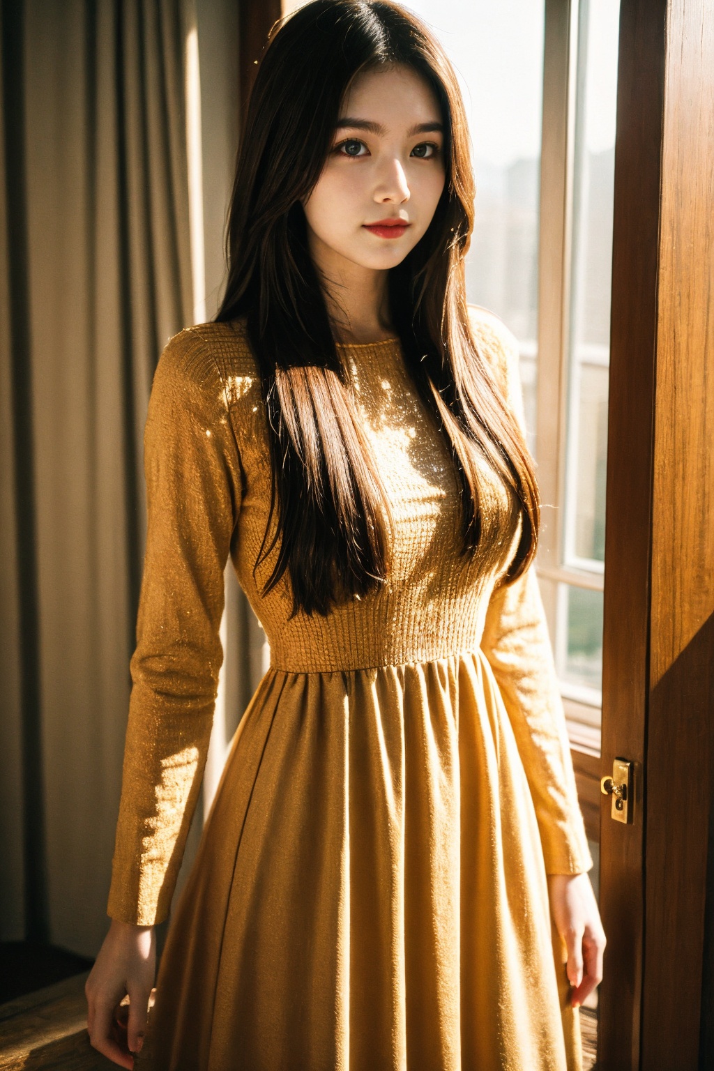1girl,  long hair,  dress by 天TIN on Tensor.Art