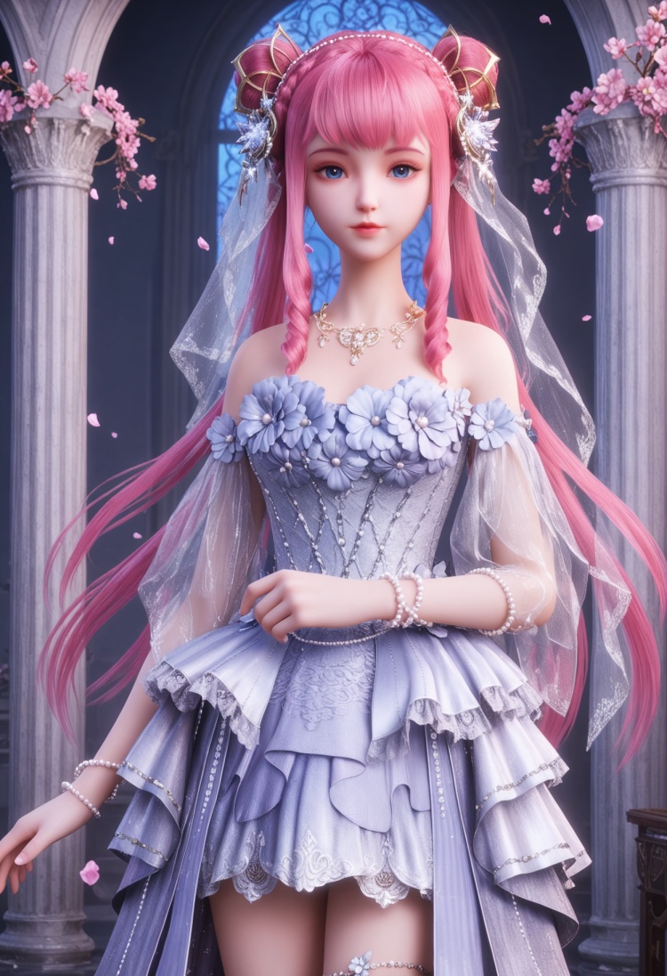 陈樱儿婚服-国漫-Illustrious光辉 by 云落 on Tensor.Art