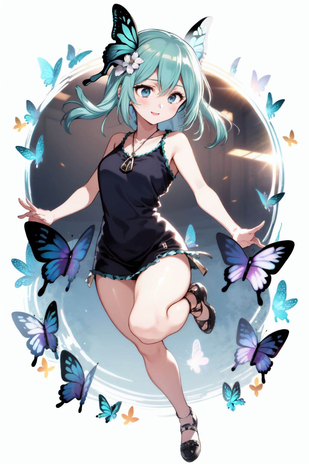 full body,  solo,  1girl on Tensor.Art