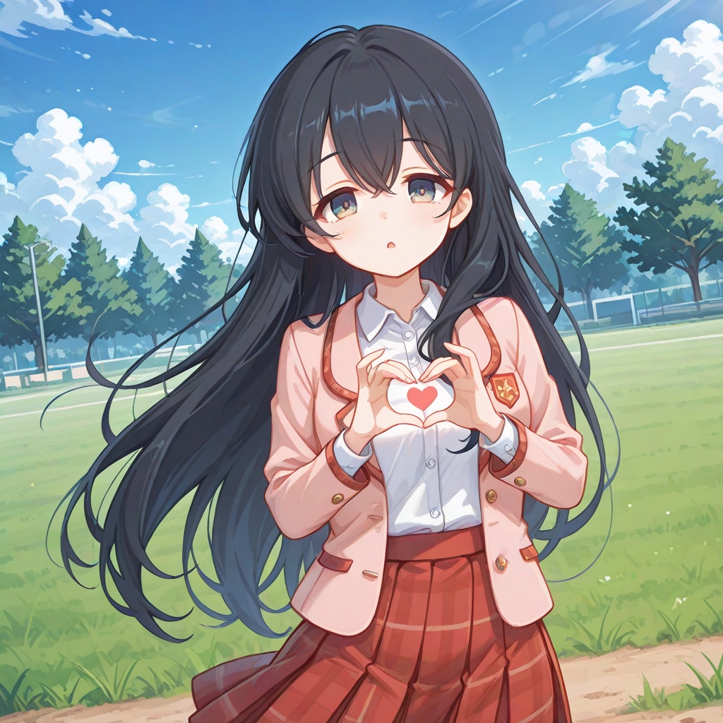 tsubakigaoka_uniform,  pink blazer,  collared shirt on Tensor.Art