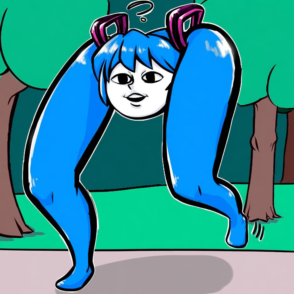 shiteyan'yo,  1girl,  disembodied head on Tensor.Art
