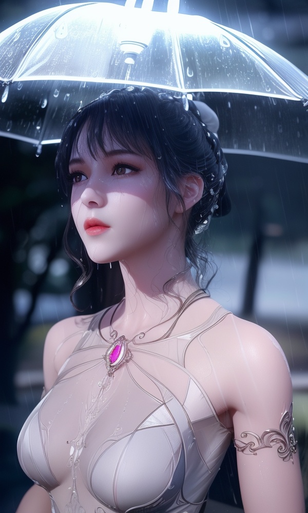 <lora:358-DA-斗罗大陆-小舞V2-成年:0.8>,(,1girl, ,best quality, ),ultra detailed 8k cg, ultra detailed background,  ultra realistic 8k cg, flawless,  tamari \(flawless\), professional artwork, famous artwork, cinematic lighting, cinematic bloom, (( , )),, dreamlike, unreal, science fiction,  luxury, jewelry, diamond, pearl, gem, sapphire, ruby, emerald, intricate detail, delicate pattern, charming, alluring, seductive, erotic, enchanting, hair ornament, necklace, earrings, bracelet, armlet,halo,masterpiece, (( , )),, realistic,science fiction,mole, ,cherry blossoms,(((, , ultra high res, (photorealistic:1.4), raw photo, 1girl, wet clothes, rain, sweat, ,wet, )))(( , ))   (()), (),