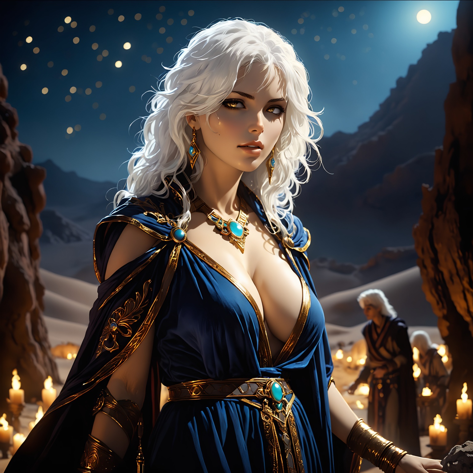 cinematic film still nodf_xl,  high quality,  Ancient female on Tensor.Art