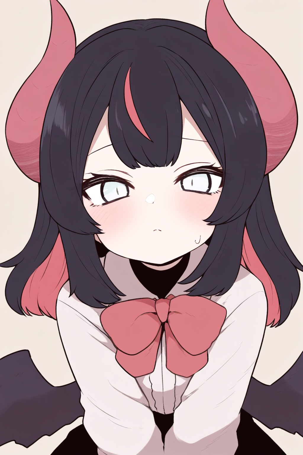 1girl,  white background,  solo on Tensor.Art