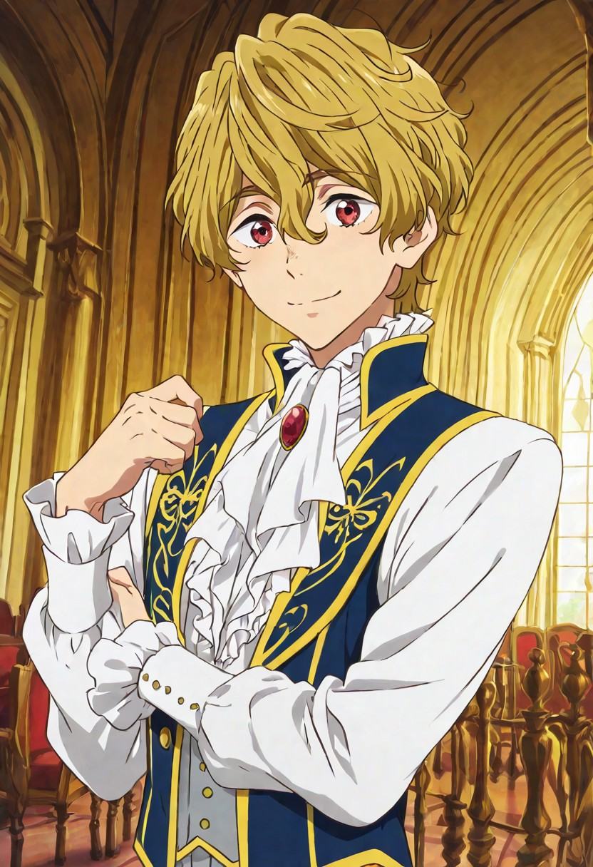 Anime,  solo male,  Free! Starting Days art style on Tensor.Art