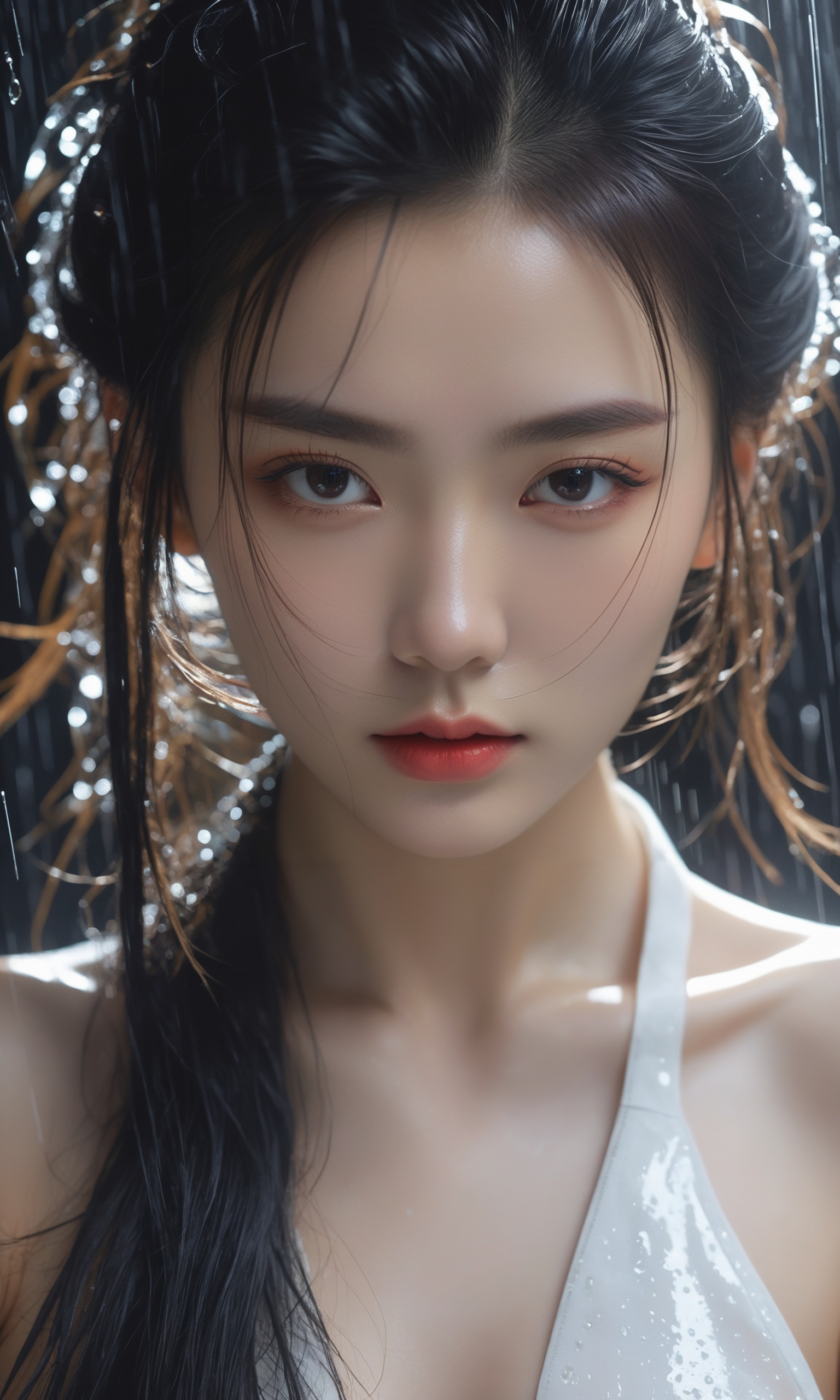 Realistic,  Masterpiece,  18 - year - old beautiful girl and monster on Tensor.Art