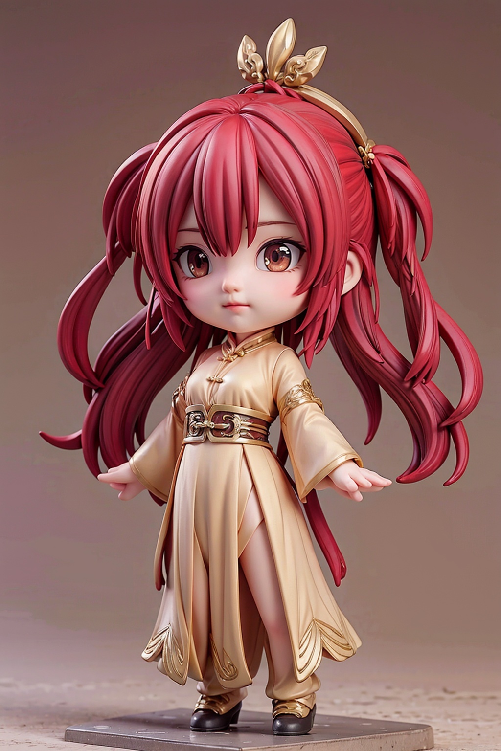 girl,full body,arms at sides,chinese clothes,