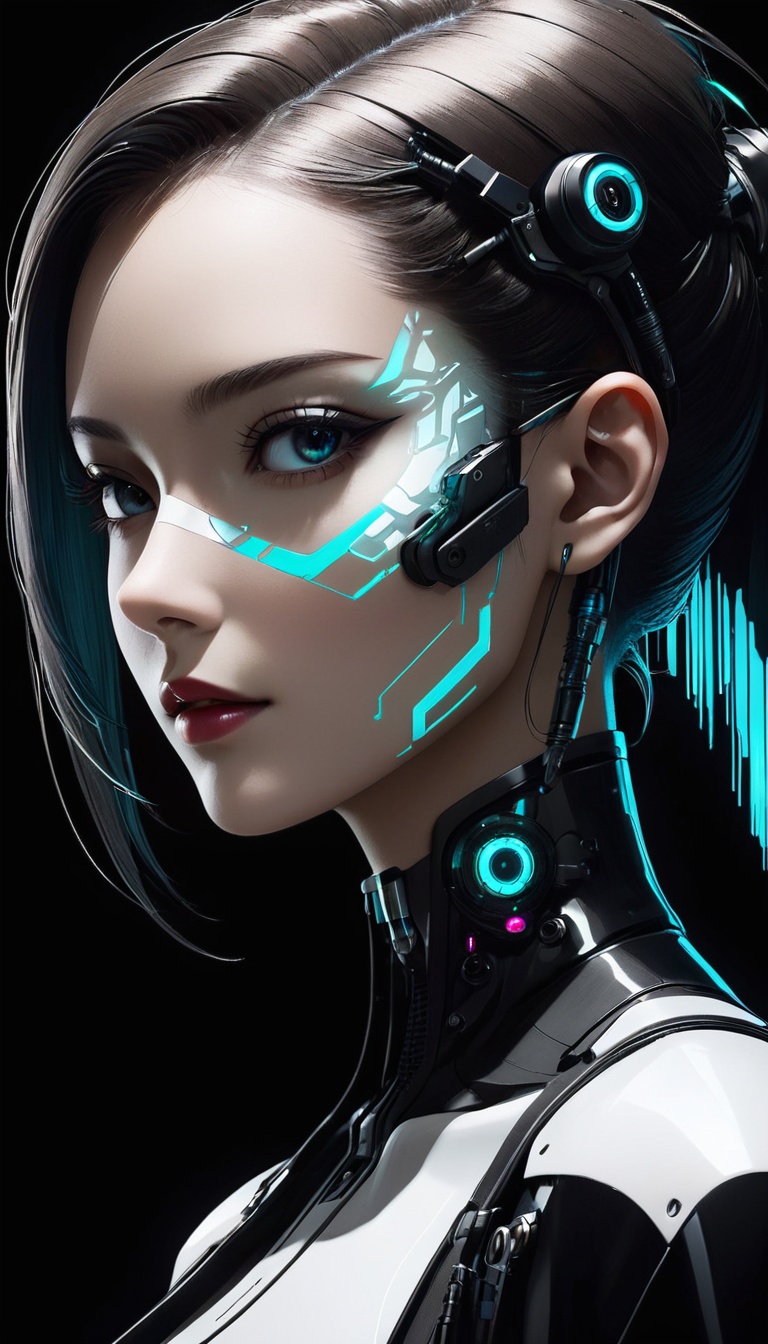 cyberpunk,  1girl,  Elegant on Tensor.Art