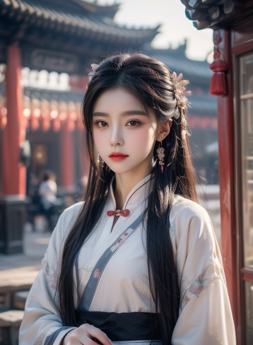 国潮娇媚感古风美女 by 阿泽泽 on Tensor.Art