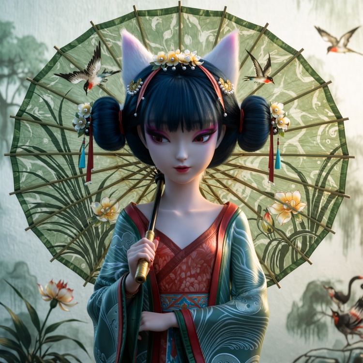 白蛇Krea2 by 誠 on Tensor.Art