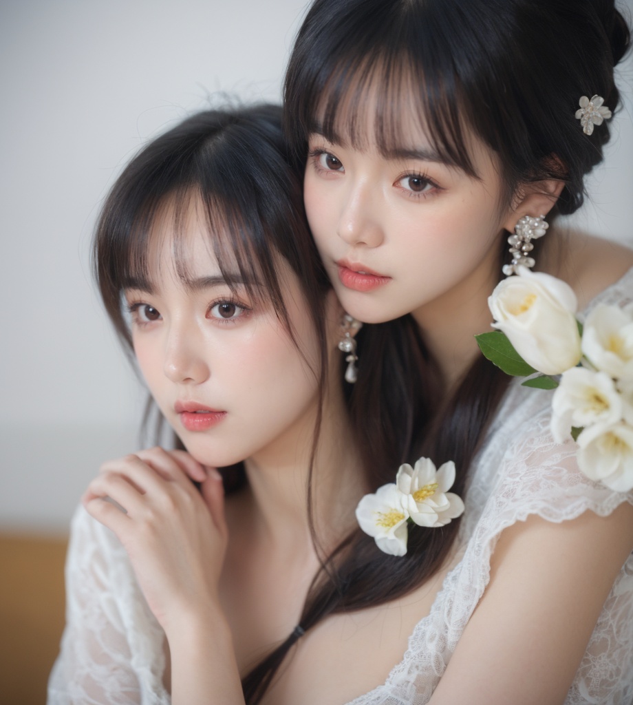 1girl,  flower,  hair_flower by 阿泽泽 on Tensor.Art