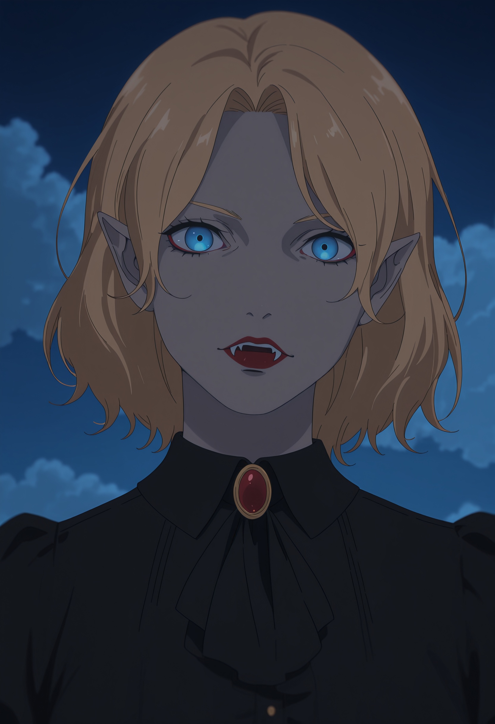 trcvilf,  blonde hair,  blue eyes on Tensor.Art