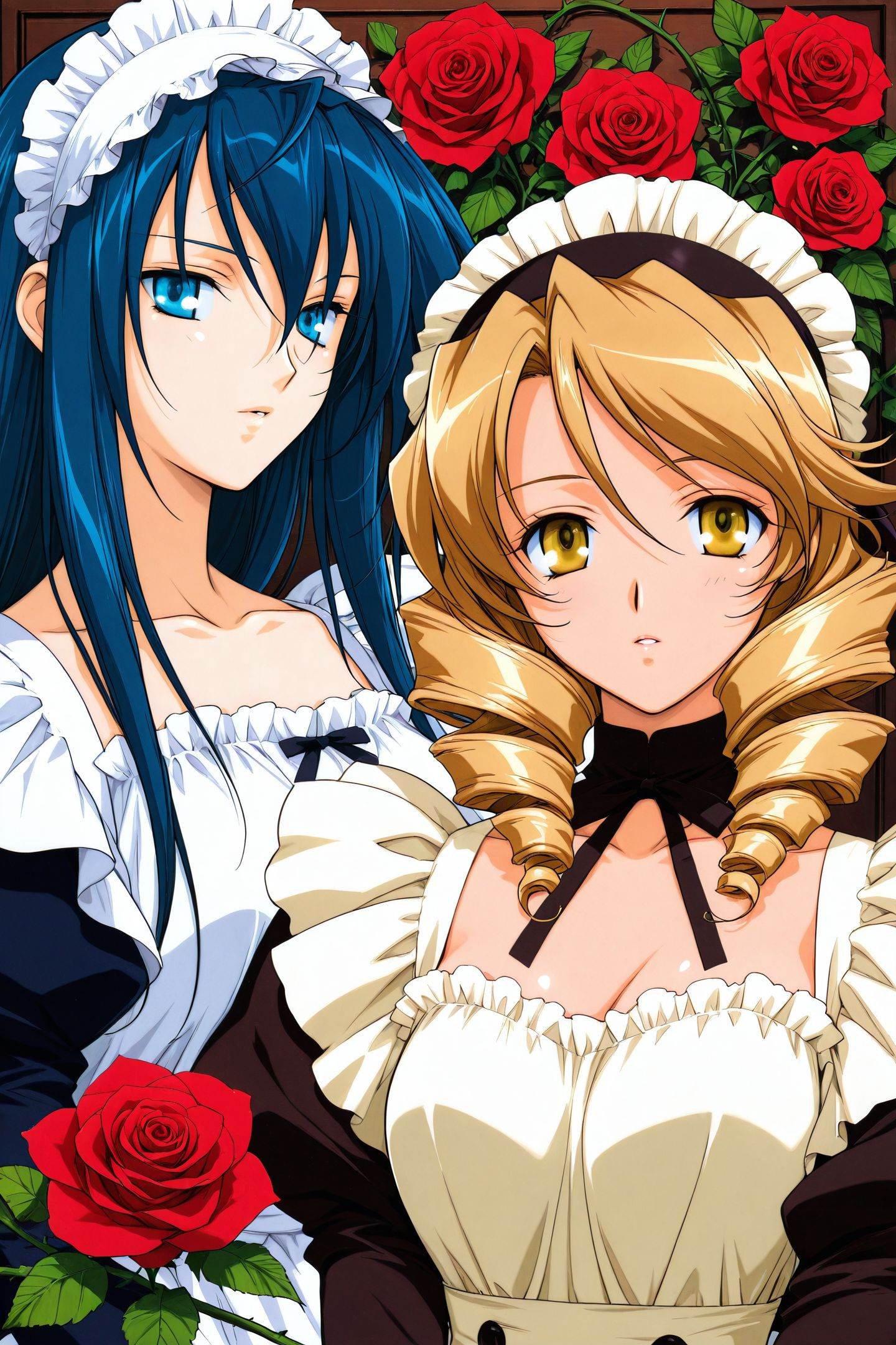 Kannazuki no Miko Style,  Kisaragi Otoha,  Himemiya Chikane on Tensor.Art
