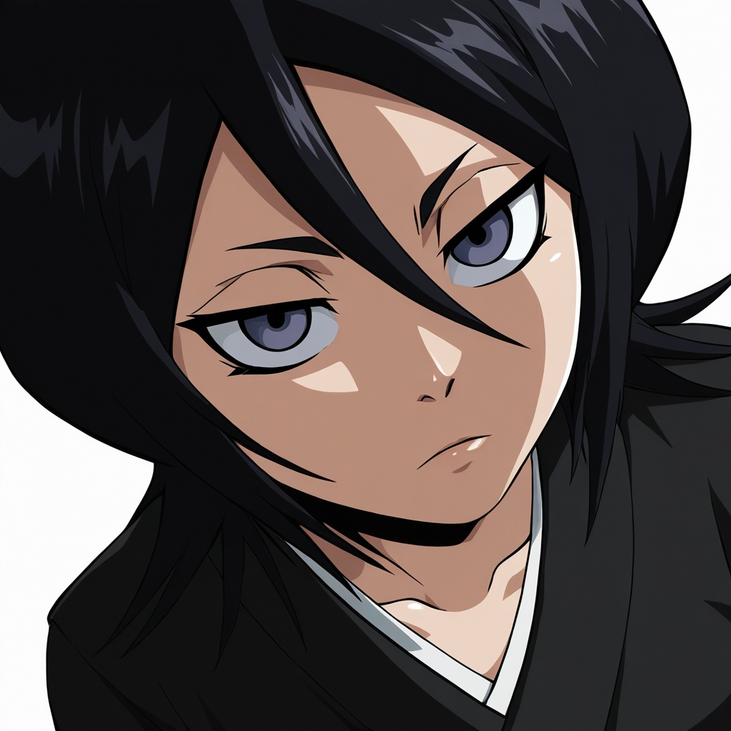 1girl,  solo,  kuchiki rukia on Tensor.Art