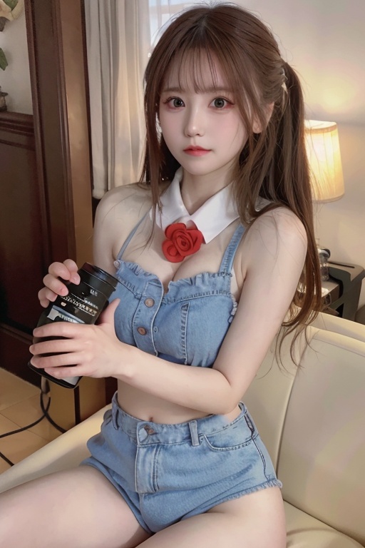 (8k, RAW photo, best quality, masterpiece:1.2), (realistic, photo-realistic:1.37), best quality, ultra high res, restaurant, 1girl, tree, pink rose, flower, solo, ((hair blown by air)) , sitting, pink flower, window, white rose, brown eyes,((wink)), short hair, denim, white shirt, blue jeans, red rose, shorts, head rest, table, vase, (ulzzang-6500-v1.1:0.5),(pureerosface_v1:0.5),photographed with a sony A9M2, sigma 85 f1.4 lens, by Laurence Demaison, <lora:chilloutmixss_xss10:0.6> , <lora:ruki:0.8>, <lora:suruu:1>
