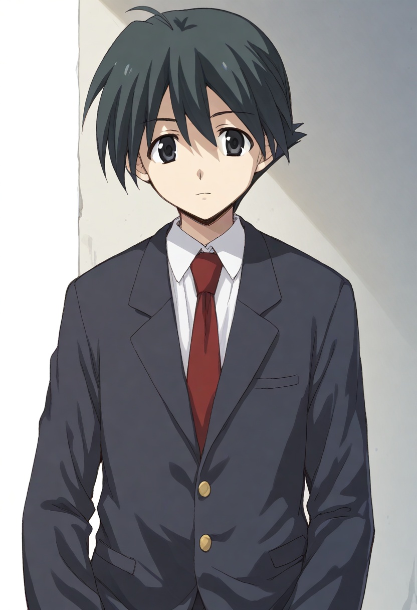 itou makoto,  school uniform,  BREAK score_9 on Tensor.Art