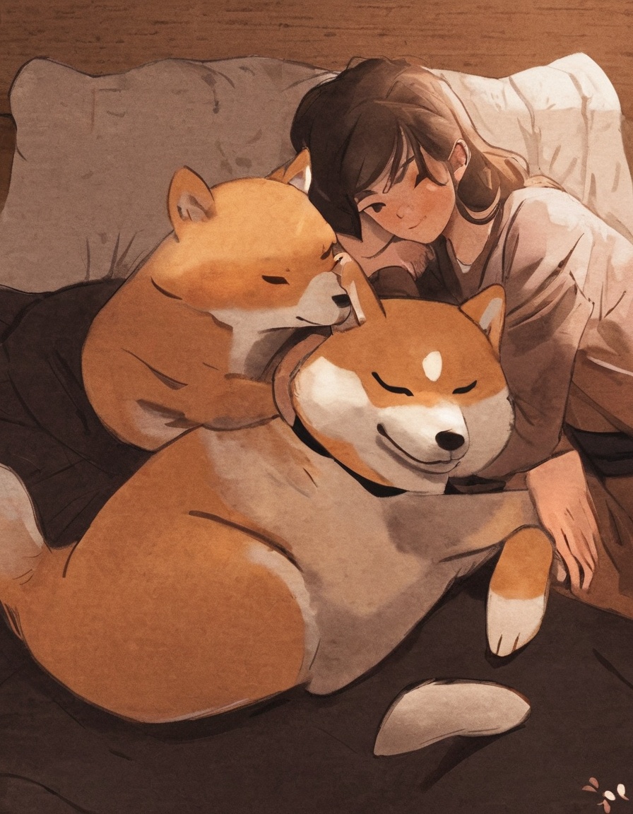 nelli_artstyle,  ,  lying on Tensor.Art