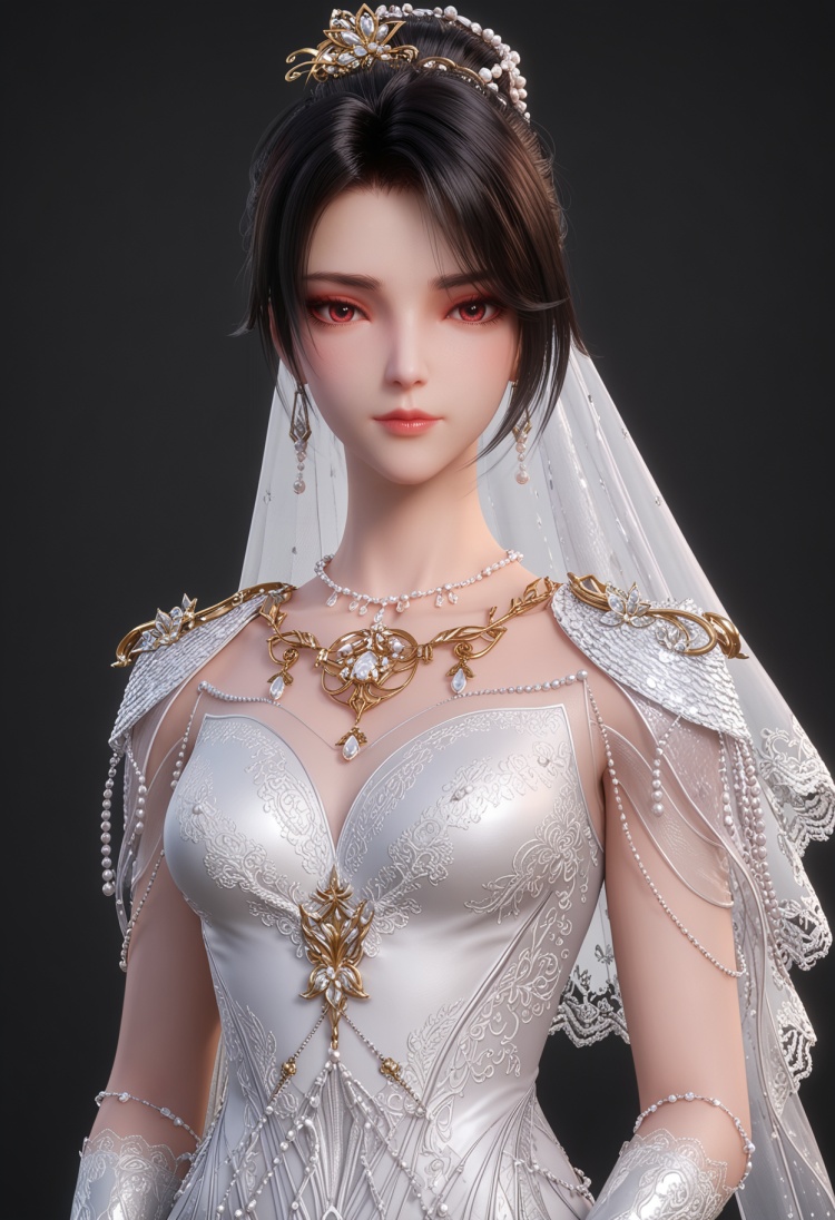 王原原婚服-国漫-pony by 云落 on Tensor.Art