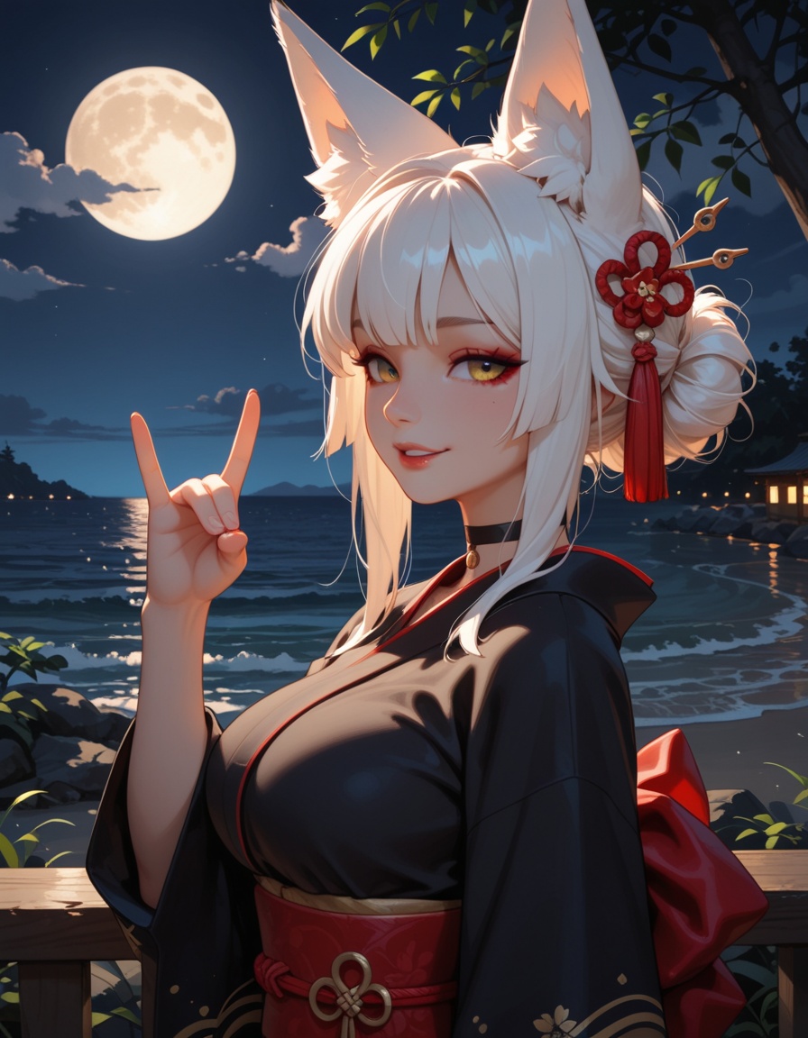 1girl,  japanese clothes,  solo on Tensor.Art