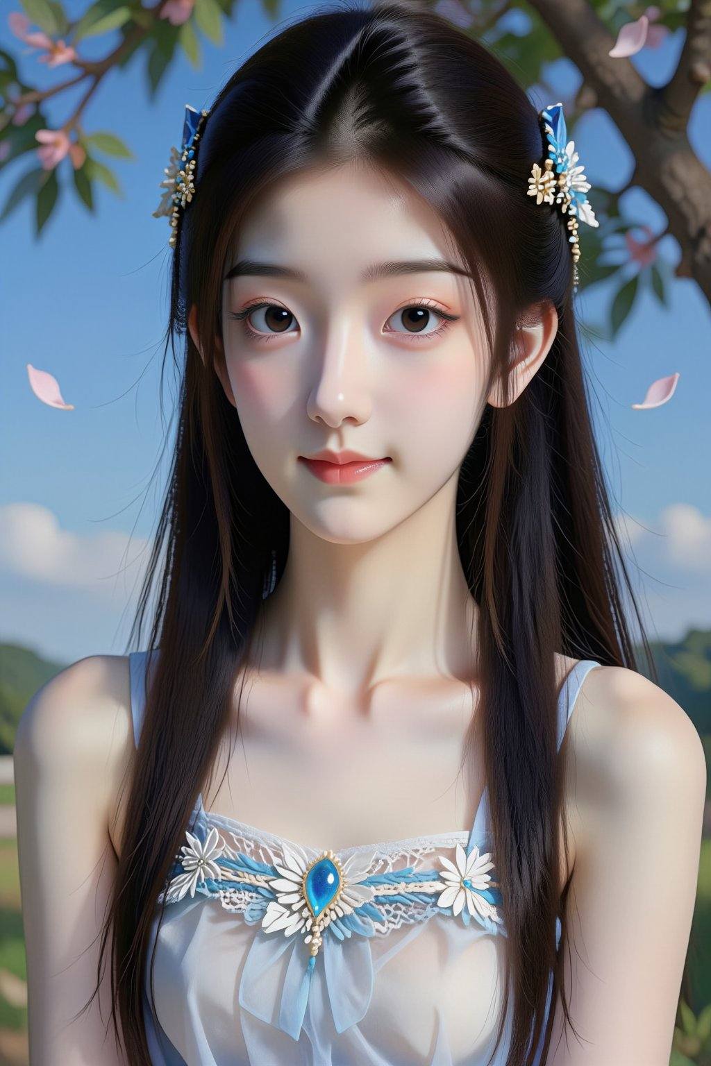 1girl,  realistic,  solo on Tensor.Art