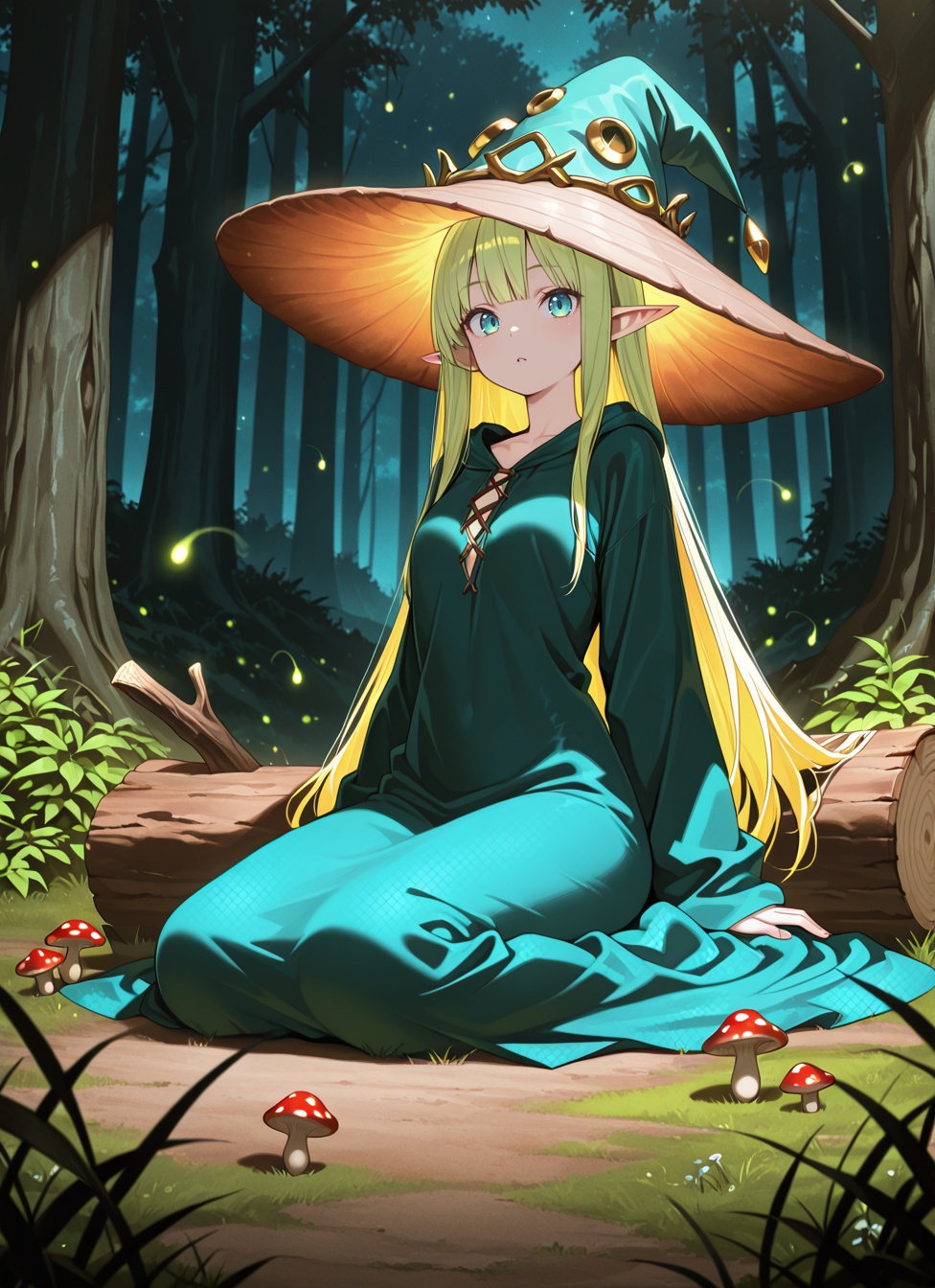 1girl,  elf,  (masterpiece on Tensor.Art