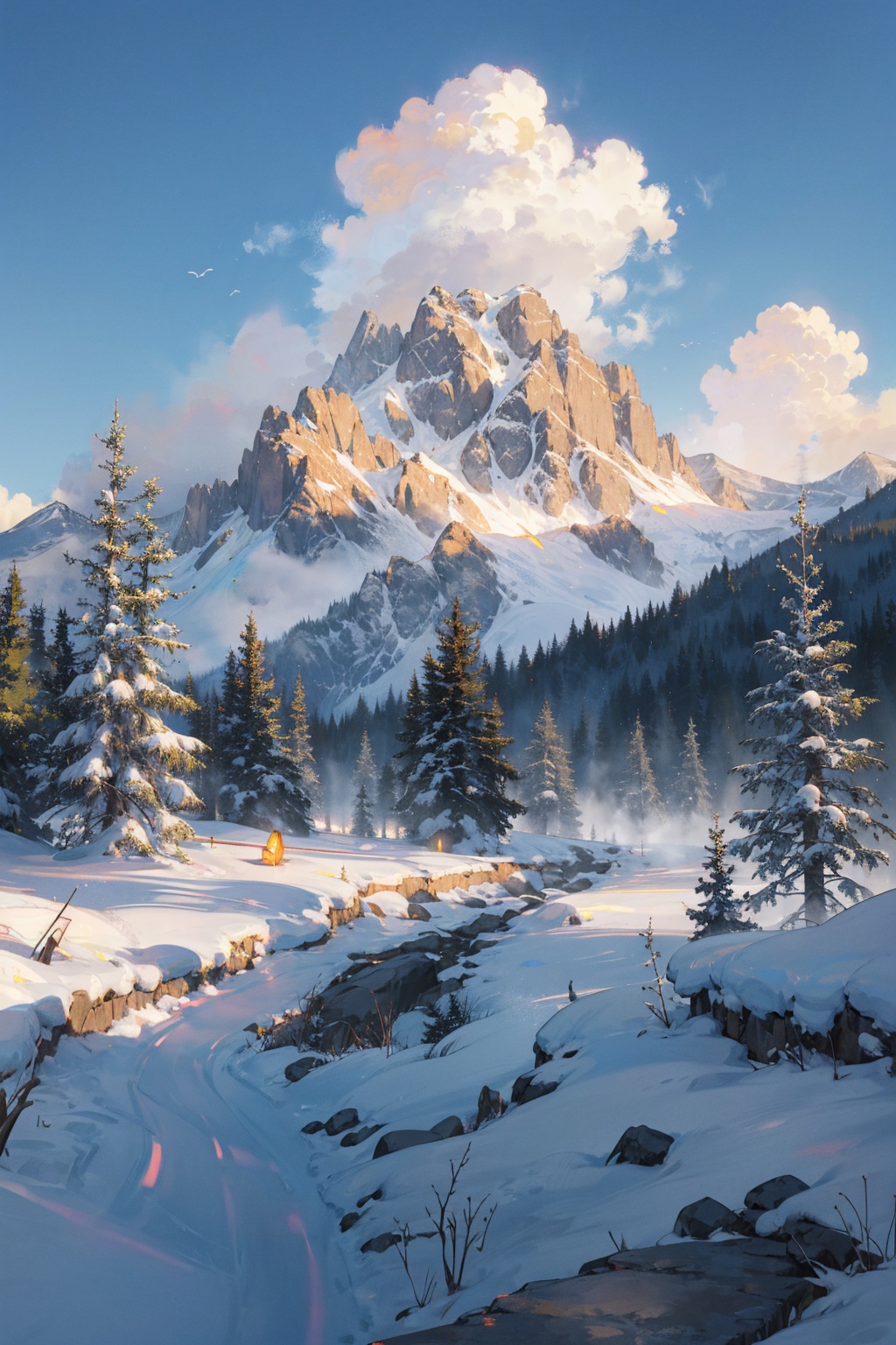masterpiece,best quality,mountain